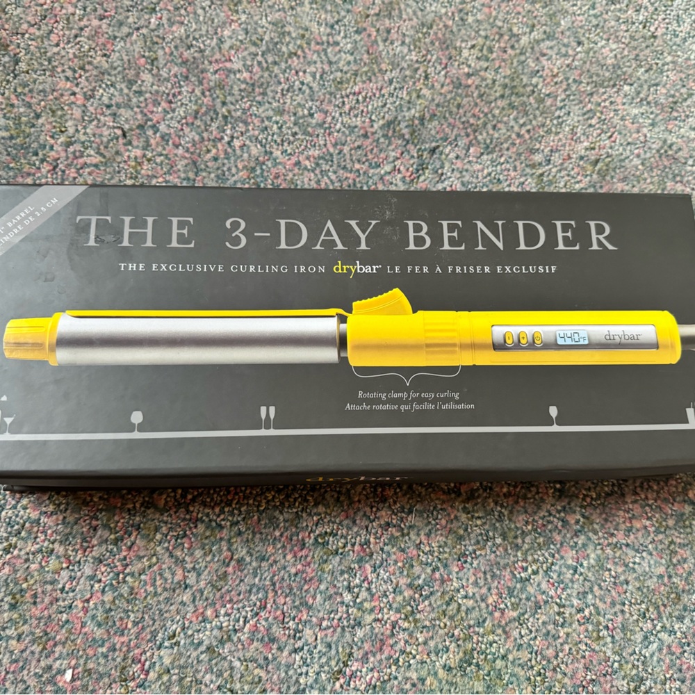 Drybar: The 3 day bender curling iron 1’ barrel